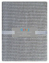 Load image into Gallery viewer, Details about 100% Cotton Baby Cellular Soft Blanket for Crib Cot Prams Moses Basket 60x90cm