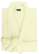 Load image into Gallery viewer, Terry Towelling Shawl Collar Bath Robe One Size