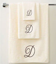 Load image into Gallery viewer, Personalised Towel Gift Set - Brown - Set of 3 QCS