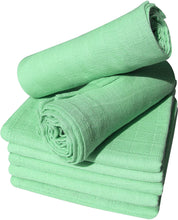 Load image into Gallery viewer, Muslin Squares Baby Nappy (Pack of 12)