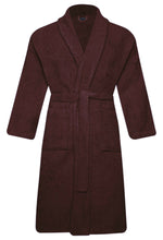 Load image into Gallery viewer, Men & Women 100% Cotton Terry Towelling Shawl Collar Bathrobe Dressing Gown