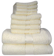 Load image into Gallery viewer, Deluxe 6 Piece Bath Towels Set - 2 Bath, 2 Hand, 2 Face Cloth QCS