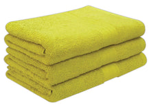 Load image into Gallery viewer, Deluxe 3 Piece 100% Supersoft Cotton Heavy Quality Bath Towels 580 Gsm QCS