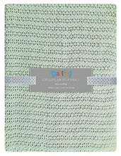 Load image into Gallery viewer, 100% Cotton Baby Cellular Soft Blanket for Crib Cot Prams Moses Basket 60x90cm