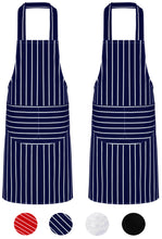 Load image into Gallery viewer, Professional Chef Double Pocket Aprons 100% Cotton - Available in 4 Colours
