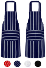Load image into Gallery viewer, Professional Chef Double Pocket Aprons 100% Cotton - Available in 4 Colours