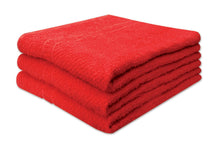 Load image into Gallery viewer, Deluxe 3 Piece 100% Cotton Honeycomb Weave Bath Towels 71cm X 140cm QCS