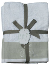 Load image into Gallery viewer, Pack of 6 Decorative 100% Cotton Bale Towels Sets Bath and Hand Towels 600 Gsm