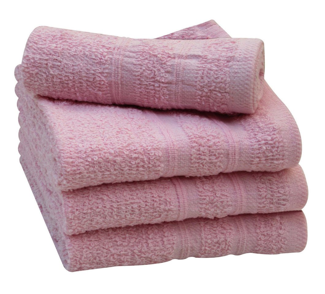 3 Pack cotton face towels cloth flannels wash cloths soft 30 x 30 cm