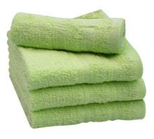 Load image into Gallery viewer, 3 Pack cotton face towels cloth flannels wash cloths soft 30 x 30 cm