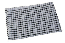 Load image into Gallery viewer, 10 Pack BLACK Heavy Terry Mono Kitchen Tea Towels
