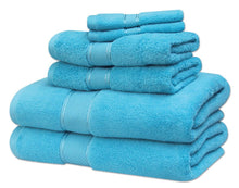 Load image into Gallery viewer, Ultra Soft Bale Towel Set 100% Zero Twist Cotton Bath Towel Hand Face 600 GSM QCS