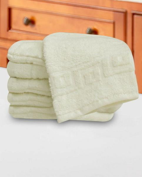 100% Cotton Wash Mitts Face Cloth Glove - Pack of 2 QCS
