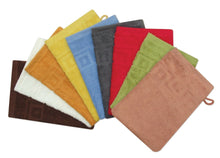 Load image into Gallery viewer, 100% Cotton Wash Mitts Face Cloth Glove - Pack of 2 QCS