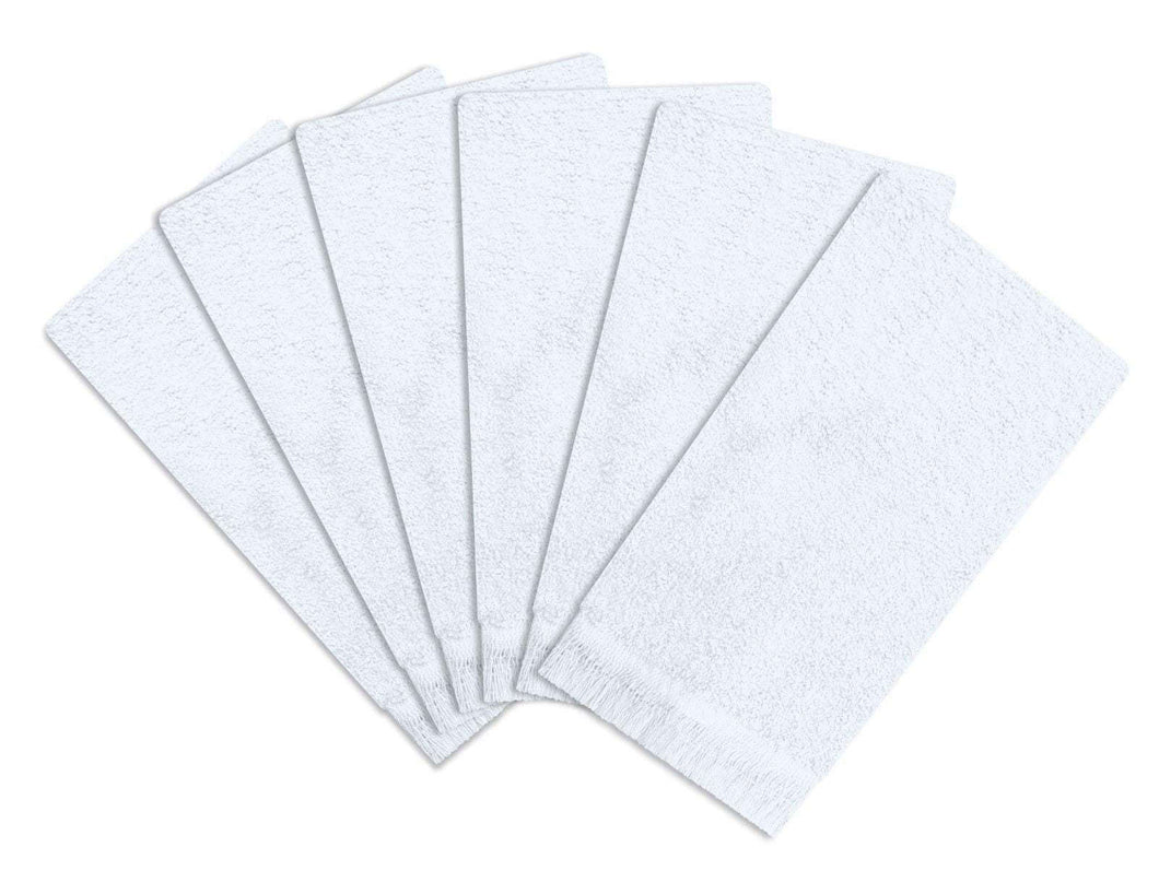 Deluxe Cotton Absorbent Guest Towels for Bathroom (6 Piece)