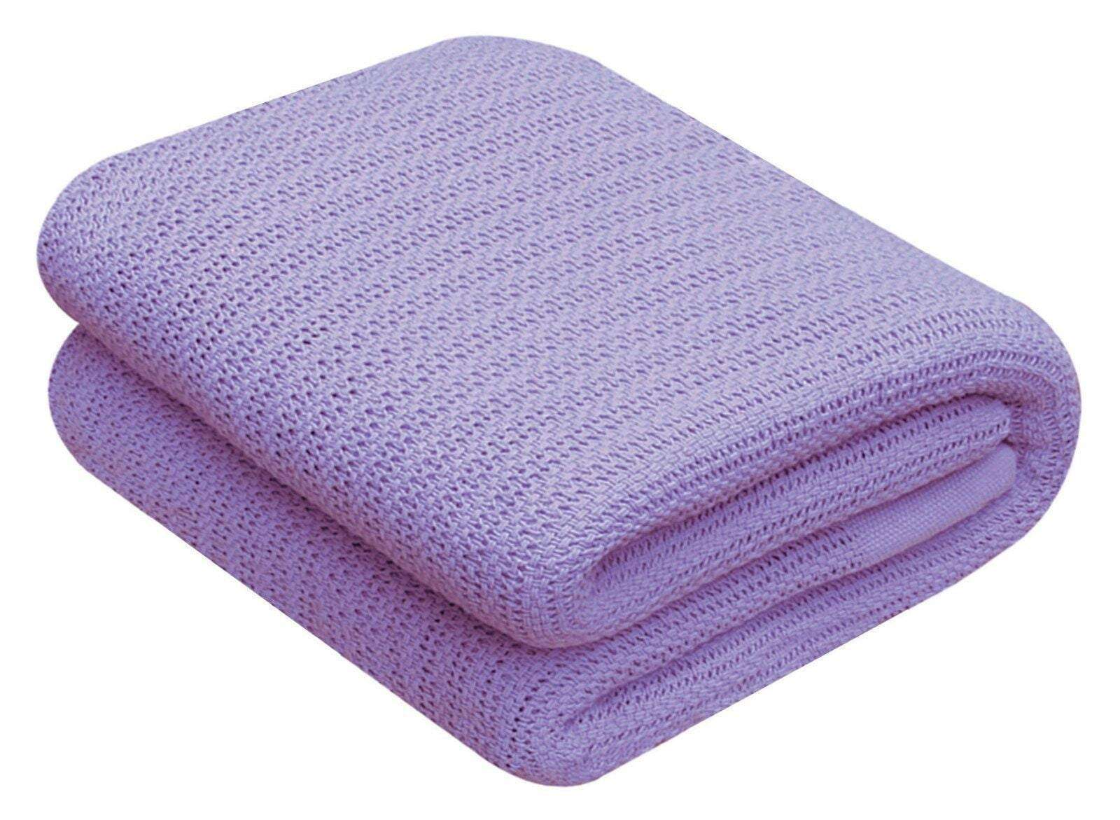 Thick cellular blankets sale