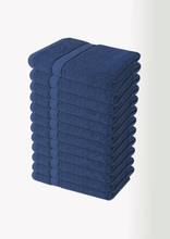 Load image into Gallery viewer, Hairdressing or Beauty Salon Towels Navy (Pack of 6)
