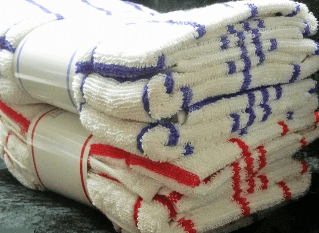 COTTON RED BLUE BLACK GREEN CHECK JUMBO TERRY T TOWELS 70x 50CM QCS