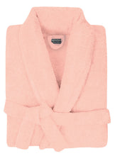 Load image into Gallery viewer, Terry Towelling Shawl Collar Bath Robe One Size
