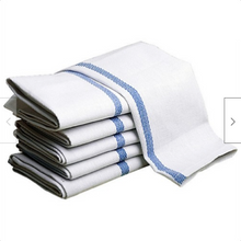 Load image into Gallery viewer, Details about  Catering Tea Towels Pack of 10 Kitchen Restaurant Bar Glass Cloths Cotton Rich
