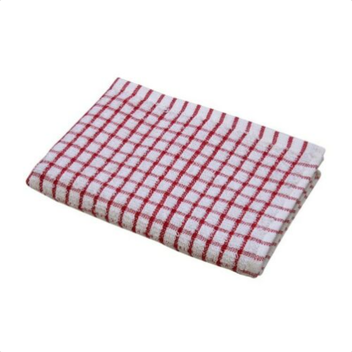 Details about  10 Pack Red Heavy Terry Mono Kitchen Cotton Tea Towels