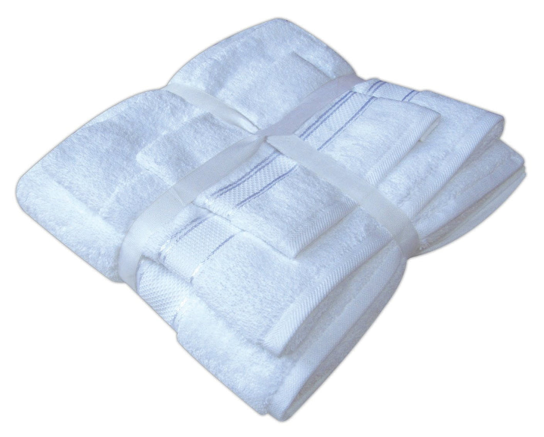 Ultra Soft Bale Towel Set 100% Zero Twist Cotton Bath Towel Hand Face 600 GSM QCS