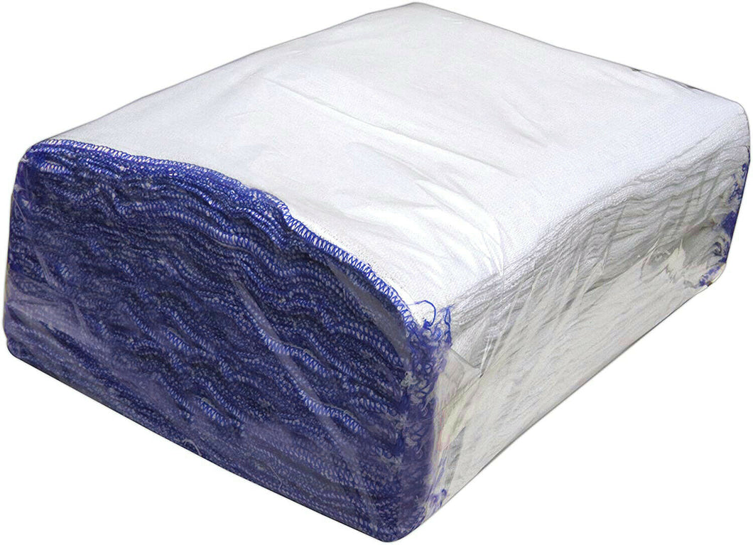 QCS Premium White Dish cloths 26 x 40 cm Super Absorbent