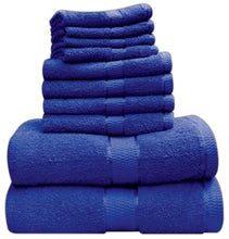 Load image into Gallery viewer, Deluxe 6 Piece Bath Towels Set - 2 Bath, 2 Hand, 2 Face Cloth QCS
