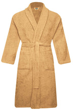 Load image into Gallery viewer, Men &amp; Women 100% Cotton Terry Towelling Shawl Collar Bathrobe Dressing Gown
