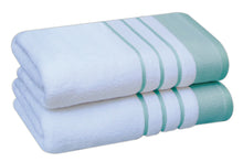 Load image into Gallery viewer, 2 x Ultra Soft Bale Towel Set 100% Zero Twist Cotton Bath Towel 600 GSM
