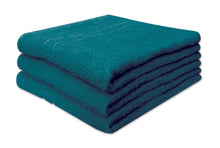 Load image into Gallery viewer, Deluxe 3 Piece 100% Cotton Honeycomb Weave Bath Towels 71cm X 140cm QCS
