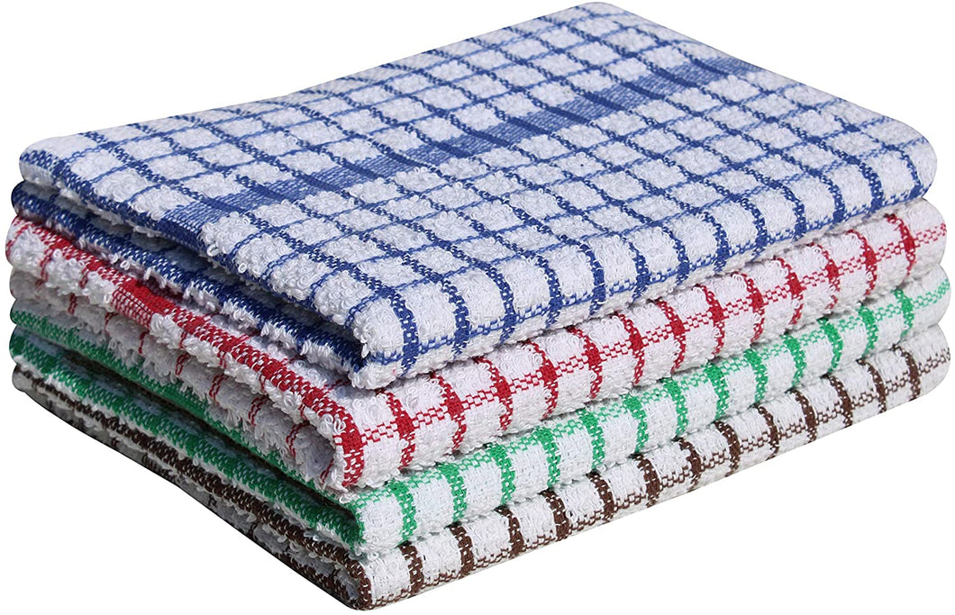 Professional Terry  Tea Towel- Assorted Colours Pack of 10