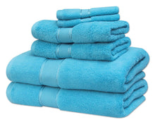 Load image into Gallery viewer, Ultra Soft Bale Towel Set 100% Zero Twist Cotton Bath Towel Hand Face 600 GSM QCS
