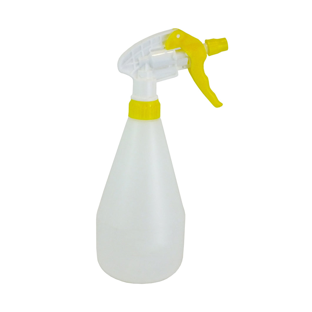 Yellow Sprayhead Bottle 750ml QCS